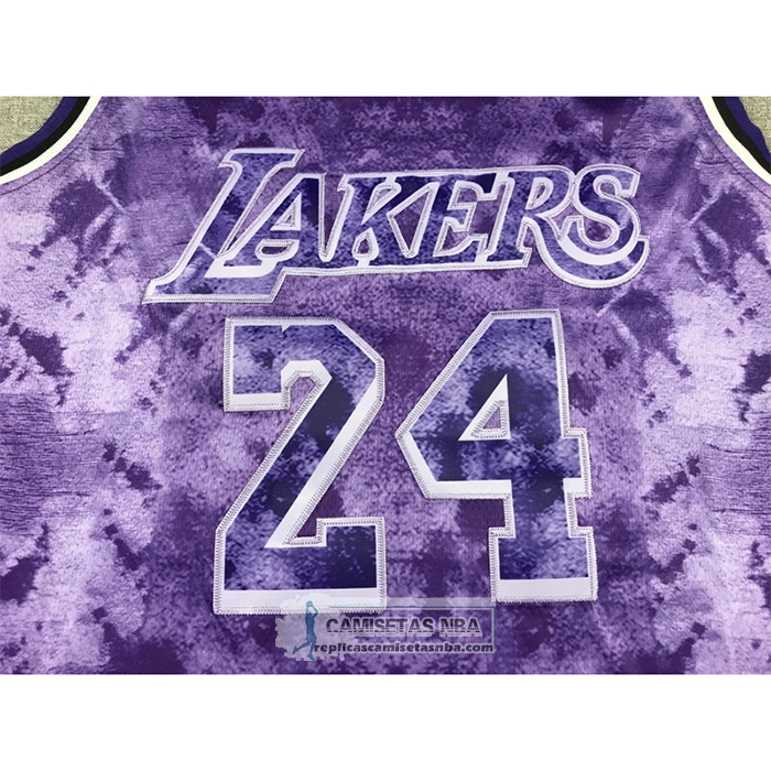 Camiseta Los Angeles Lakers Kobe Bryant NO 24 Select Series 2023 Violeta